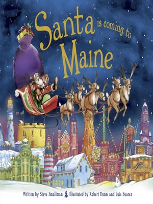 cover image of Santa Is Coming to Maine